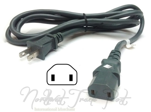 Prong power cord - 2-prong, nad